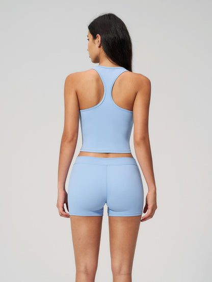 Women's Yoga Set, Fleece Square Neck Backless Outerwear - image 12