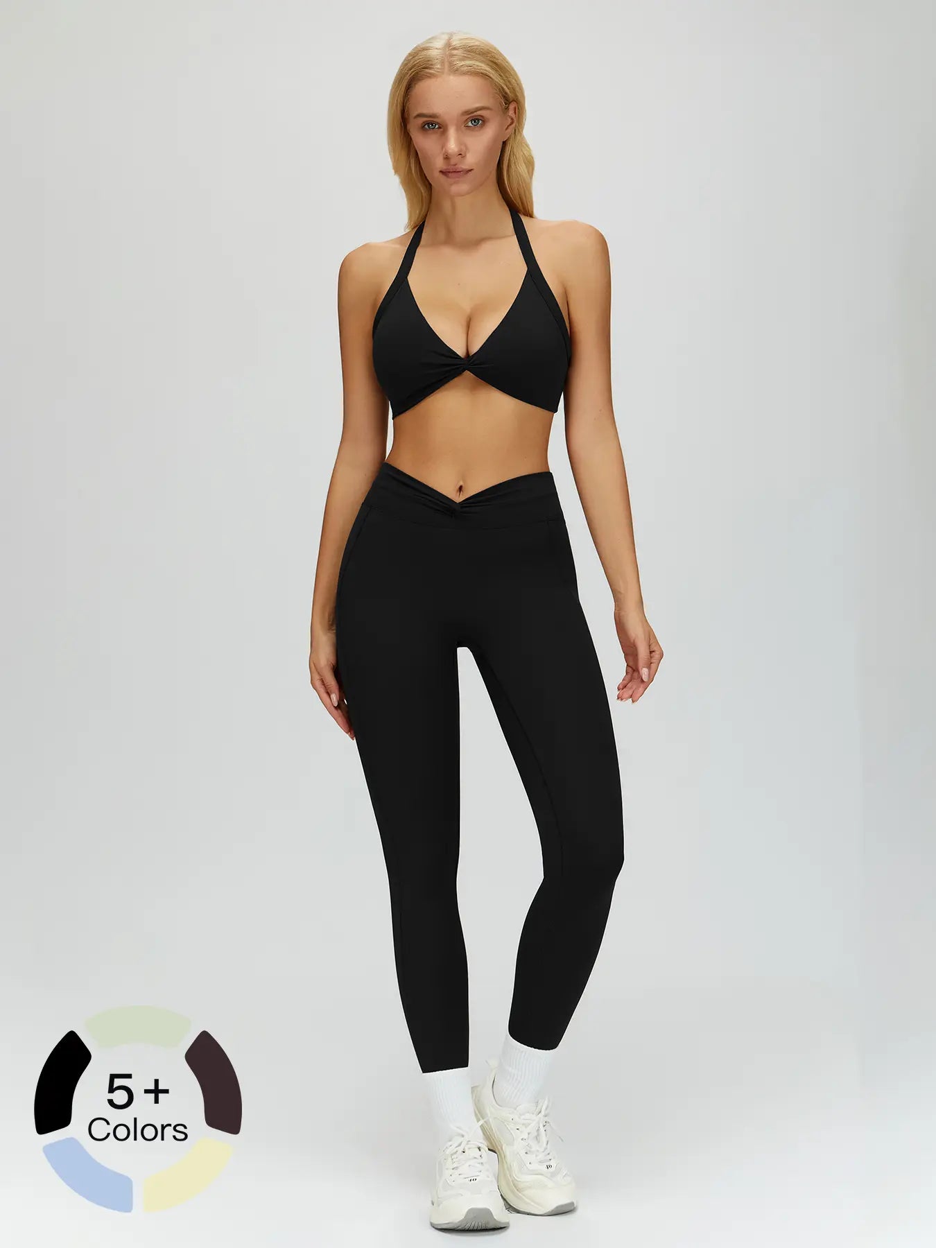 Fashionable Nude Yoga Set, Sportswear Set