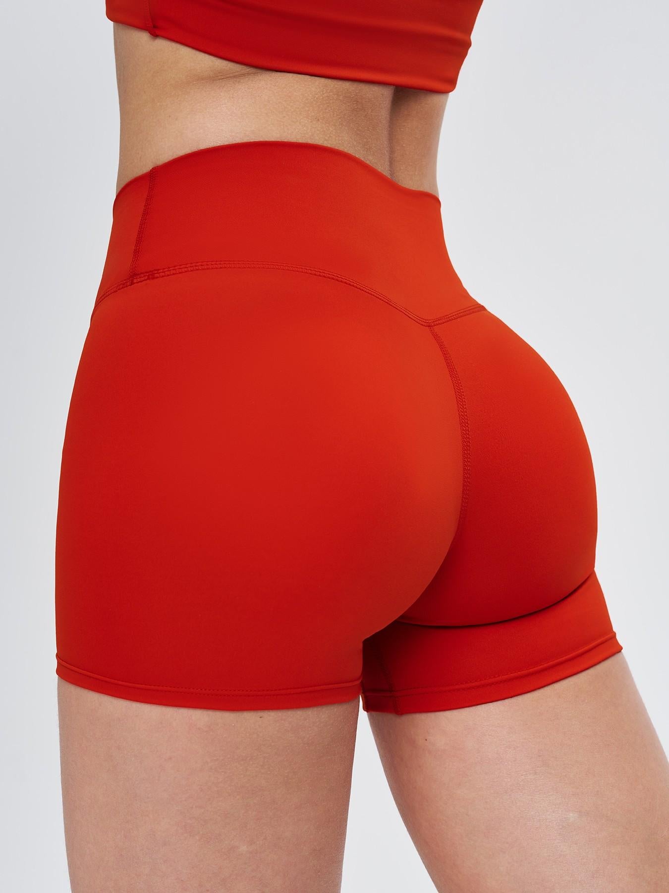 Women's High Waist Yoga Shorts, Tight-Fitting Workout Pants - image 11