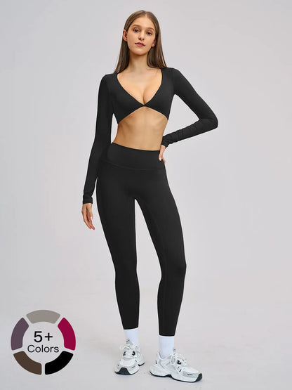 Women's Yoga Set, Microfiber Material