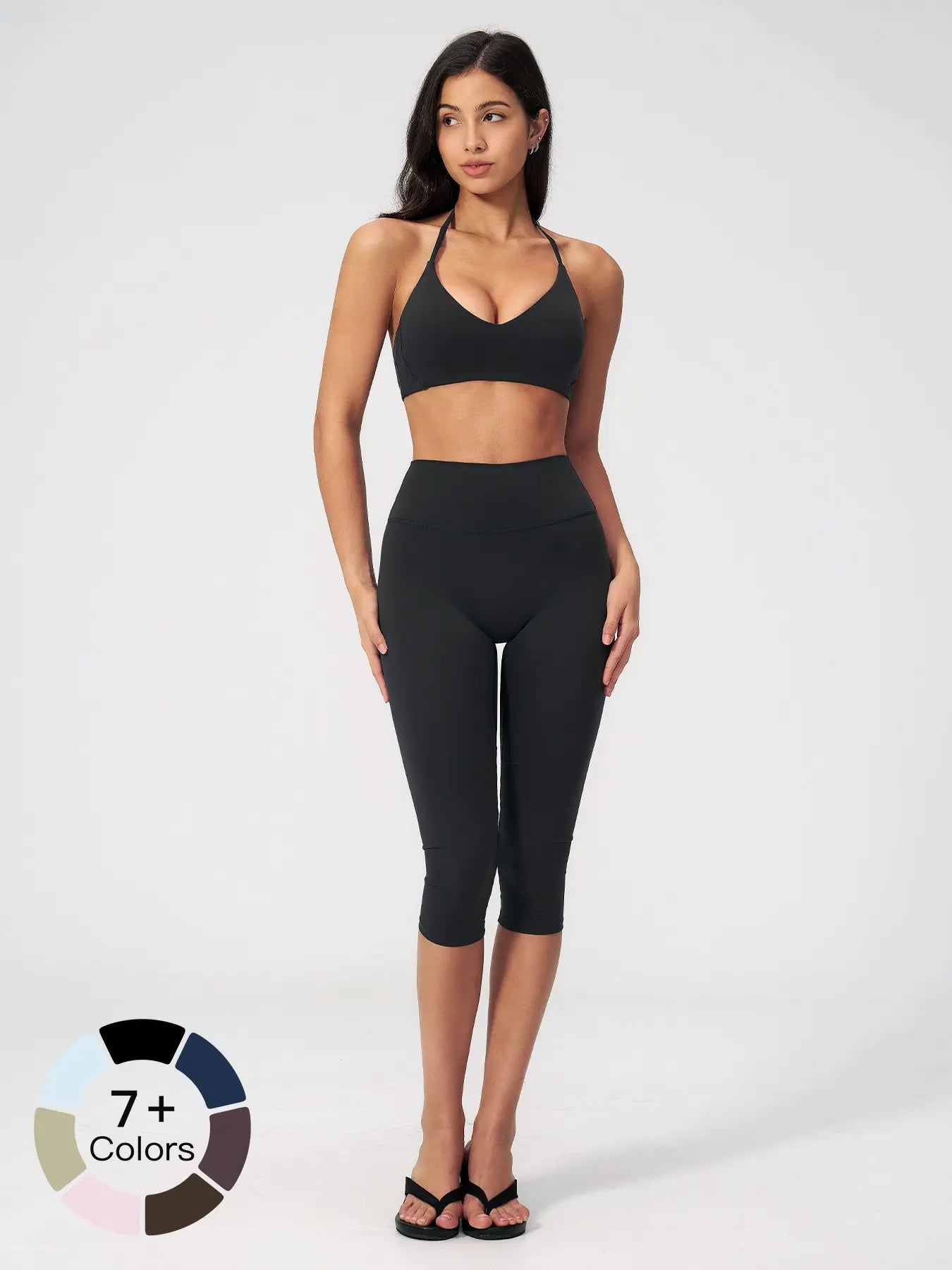 Cross-Border Fashion Casual Tight Yoga, Quick-Dry Summer Training Fitness Sports Set - image 5