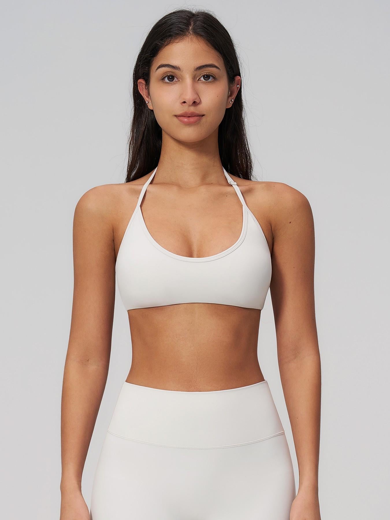Creamy Fuzzy Back Sporty Bra, Shockproof Quick-Dry Tight Fit - image 18