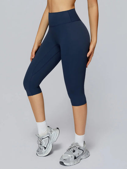 High Waist Yoga Shorts Women, Quick-Dry Tight-Fitting Workout Pants - image 8