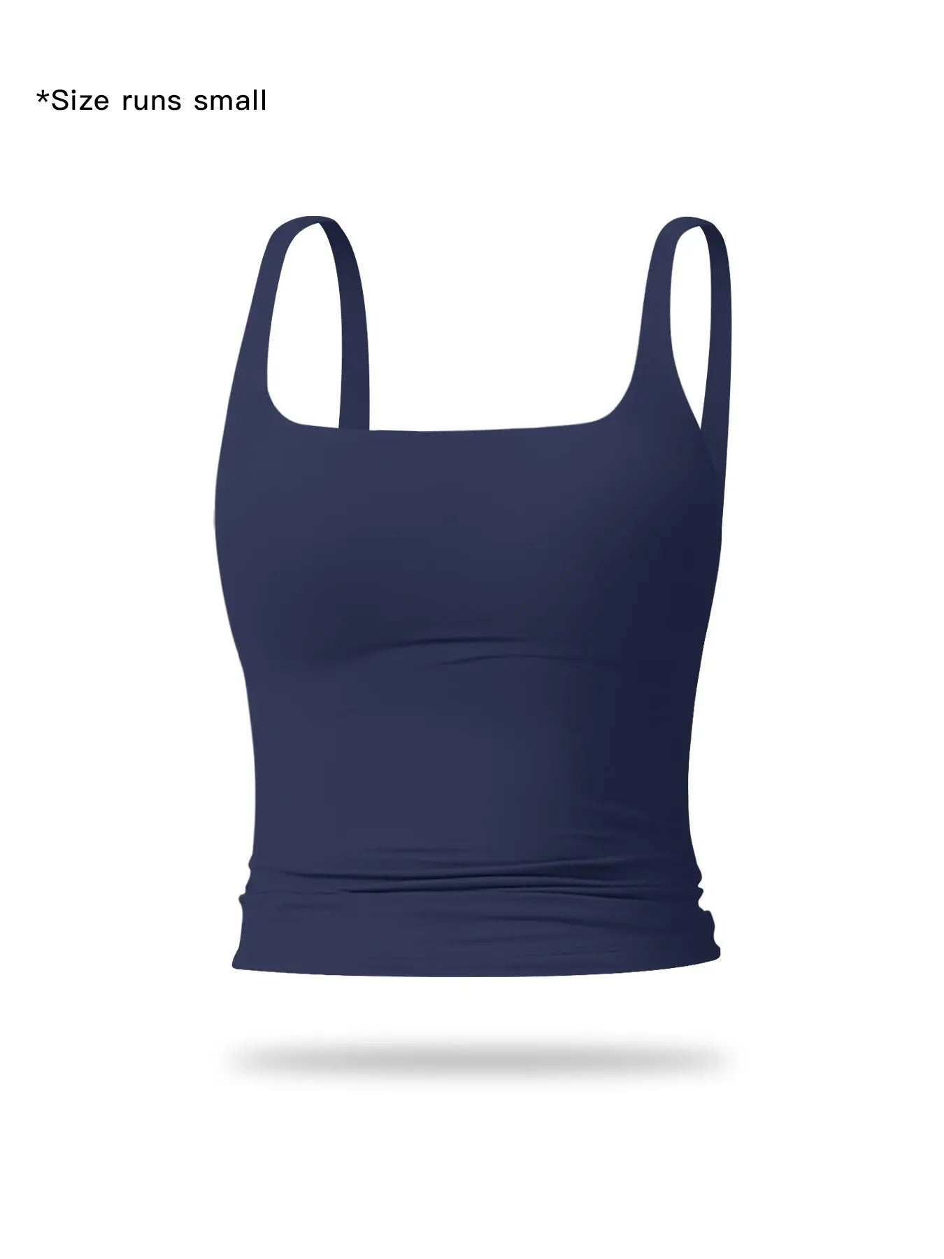 Women's Solid Color Sports Tank Top for Yoga & Gym