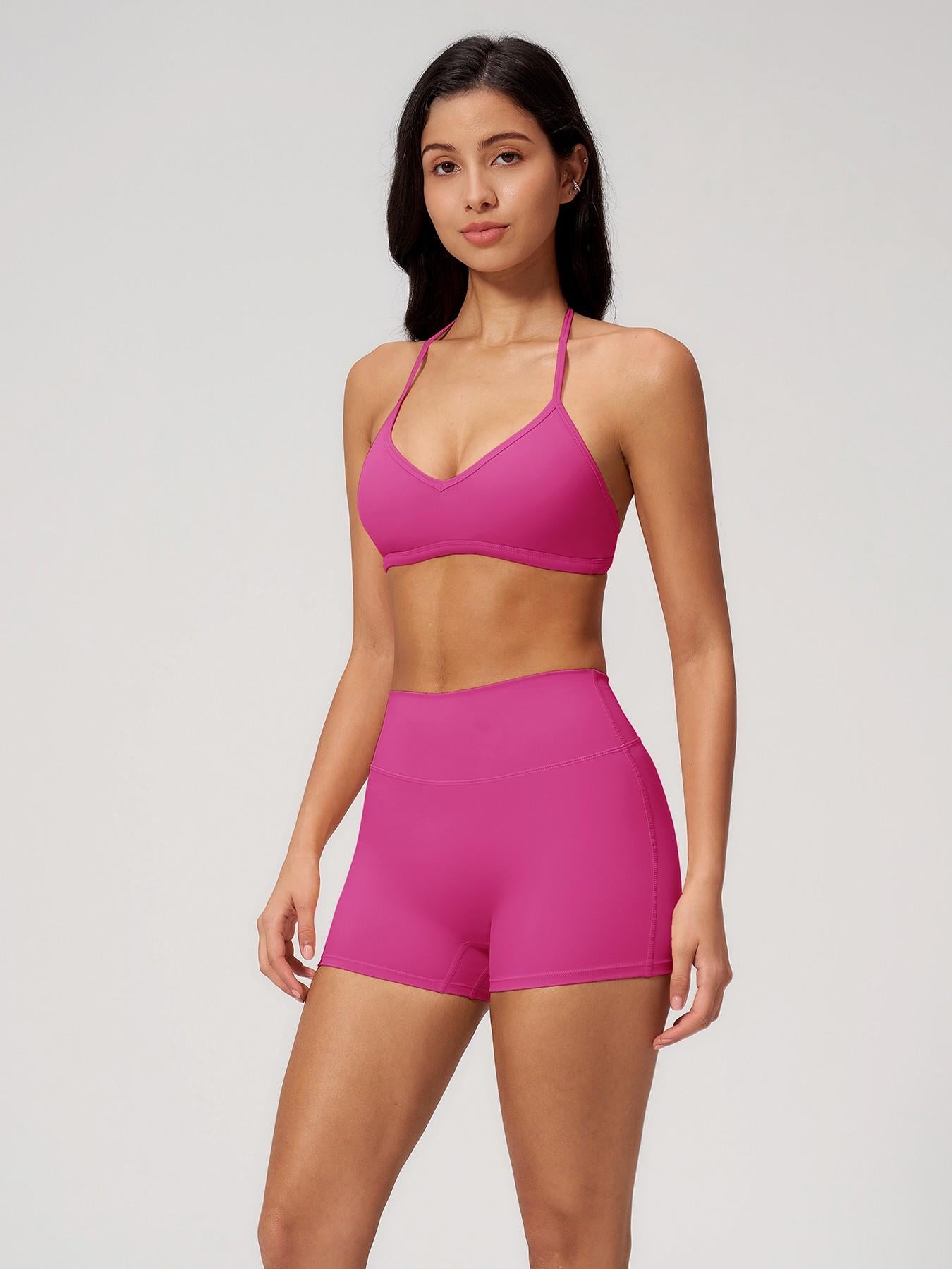 Tight-Fit Halter Backless Yoga Set for Women, Breathable Quick-Dry Cross-Border Casual Activewear… - image 14