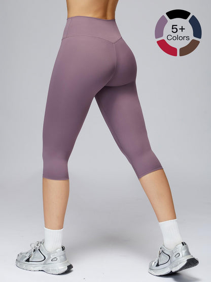 High Waist Yoga Shorts Women, Quick-Dry Tight-Fitting Workout Pants - image 12