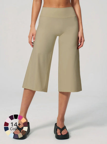 Women's High-Waisted Quick-Dry Loose-Fit Yoga Pants, Breathable Comfortable Athletic Bottoms