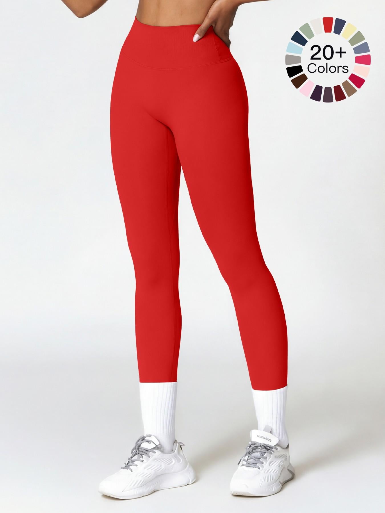 Women's High Waisted Sports Leggings, High Waists Leggings - image 27