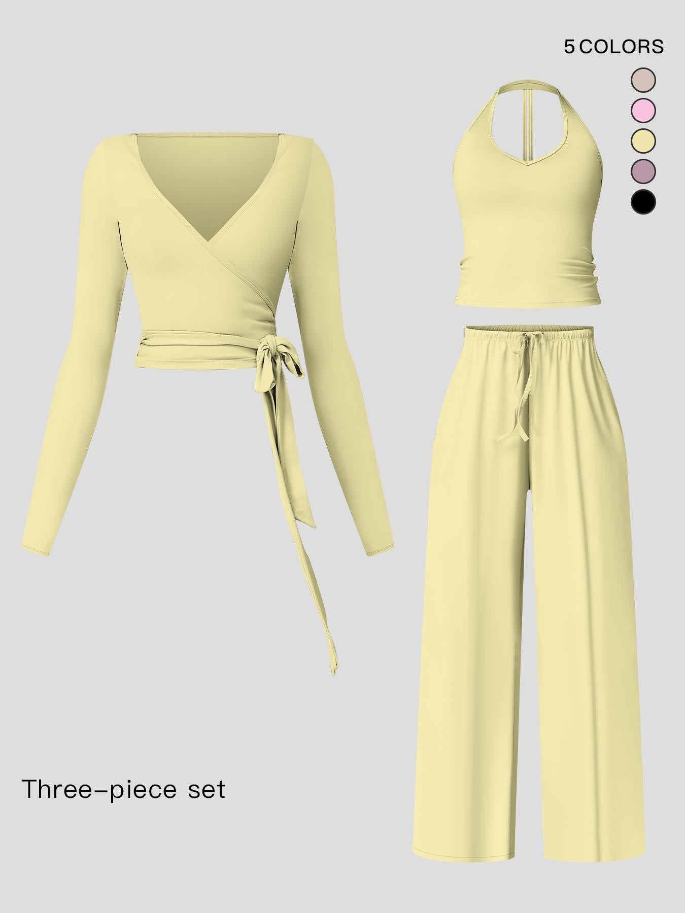 Women's Everday Co Ord Sets, Athleisure Workout Set - image 19
