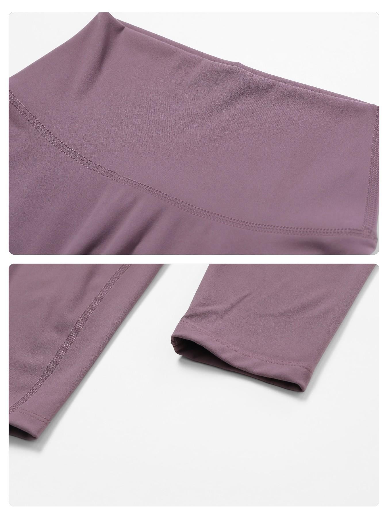 Quick-Dry Tight Yoga Pants, Fleece Waistband Abdominal Shaping High-Waisted Gymwear - image 17