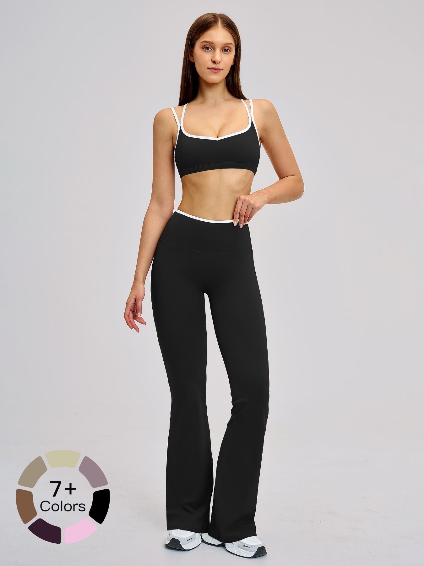 Women's Sporty Yoga Set, Tight-Fitting Backless Design - image 18