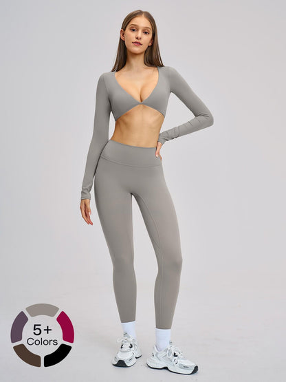 Women's Yoga Set, Microfiber Material - image 22