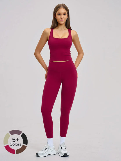 Summer Sports Set Tight Backless Sportswear Casual Outdoor Running Cycling Fitness Set, Women's…