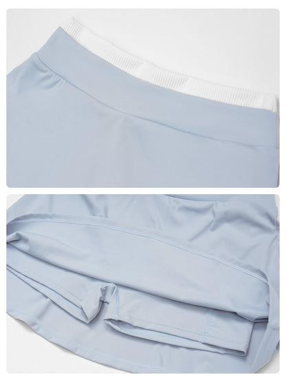 Women's Two-Piece Colorblock Yoga Set, High-Waisted Ribbed Casual Fitness Sportswear - image 16