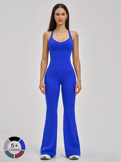 Women's Fitted Yoga Set, Cross-Back Design - image 11