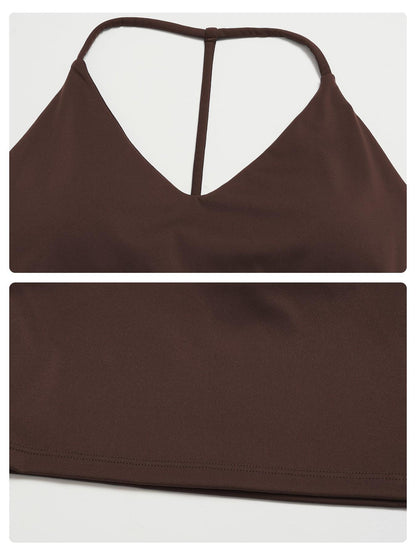 European and American Yoga Set, Two-Piece Activewear Set Sportswear for Outdoor Activities - image 17