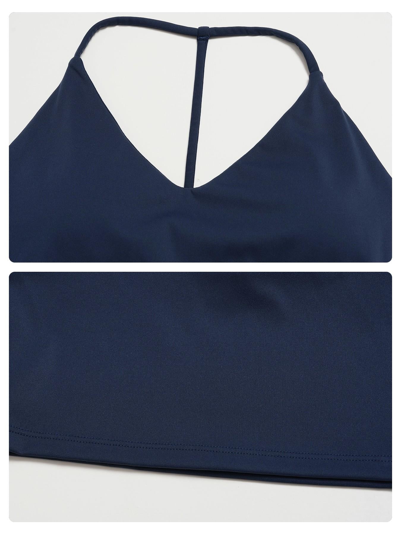 High-Waisted Yoga Set, Halter Neck Backless Tight Fit - image 17