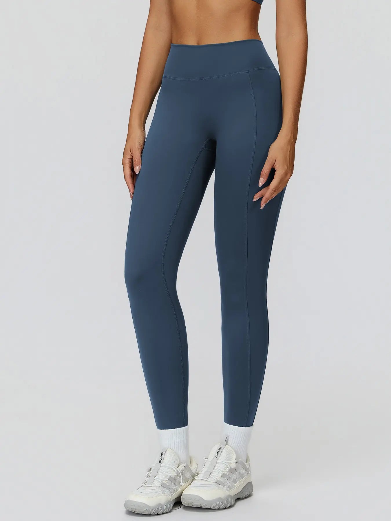 Women's High-Waisted Yoga Pants, Fitted Long Leggings for Outdoor Running & Fitness - image 3