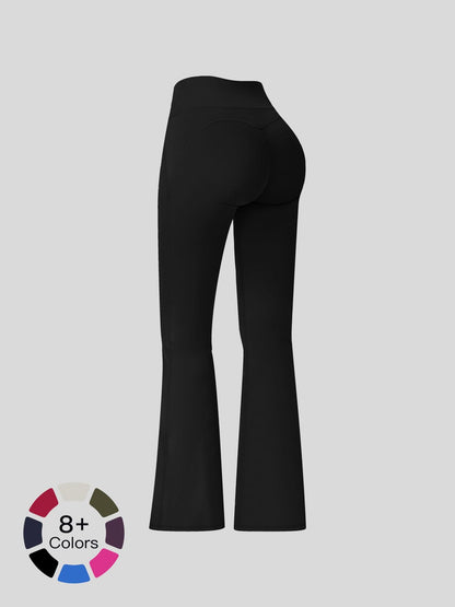 Cloudy Sensation Sport Long Pants, High Waist Butt Lifting Wide Leg Outerwear Bell Bottoms - image 18