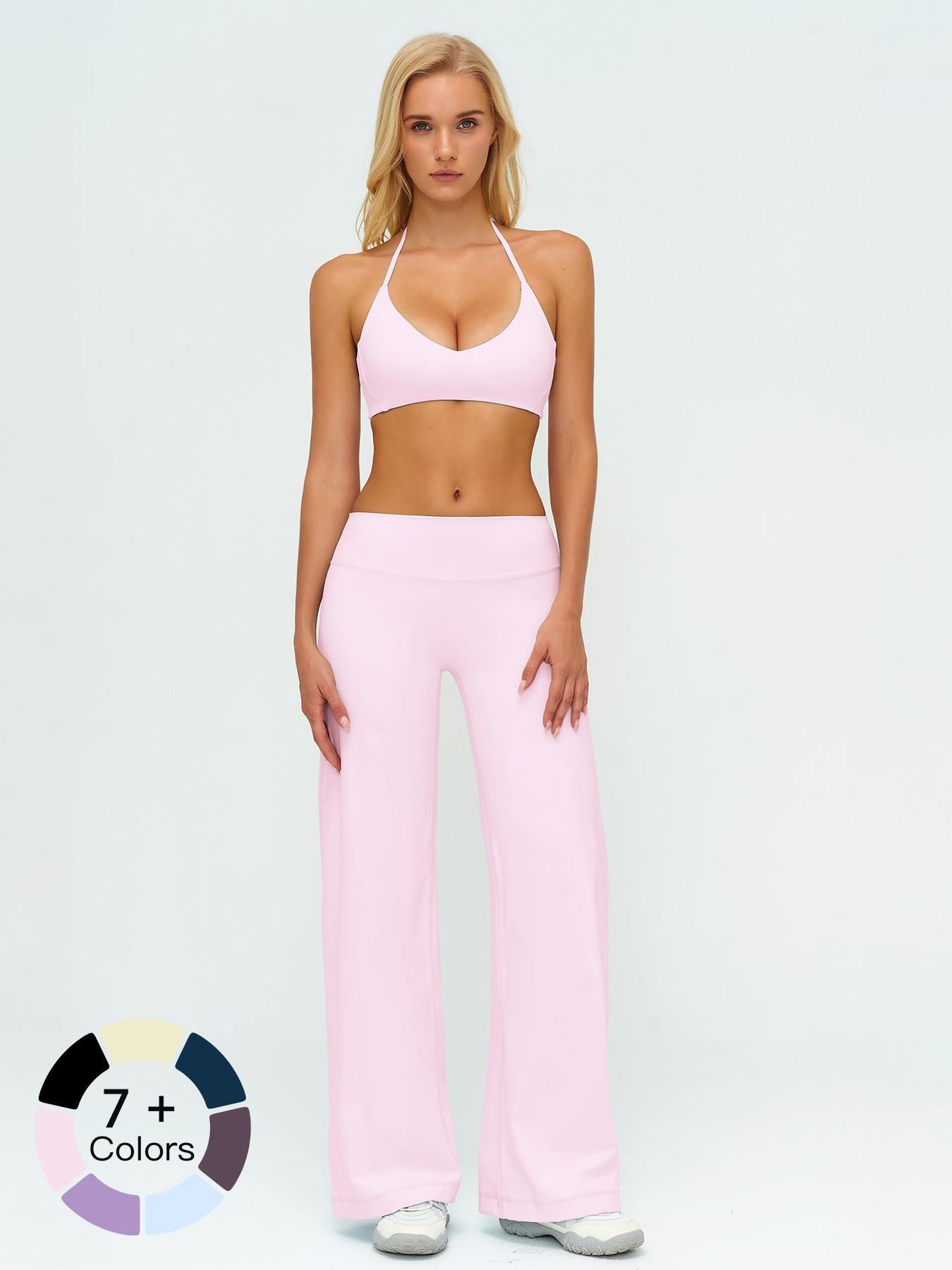 Women's Summer Outdoor Yoga Set, Slim Fit Backless Design - image 21