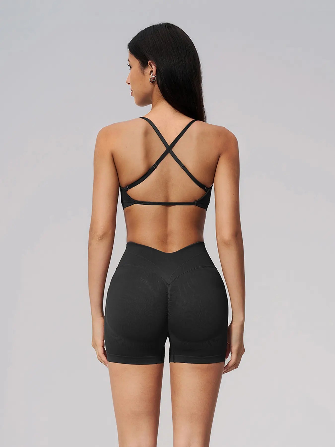 Seamless Yoga Set, Cross Back Design - image 9