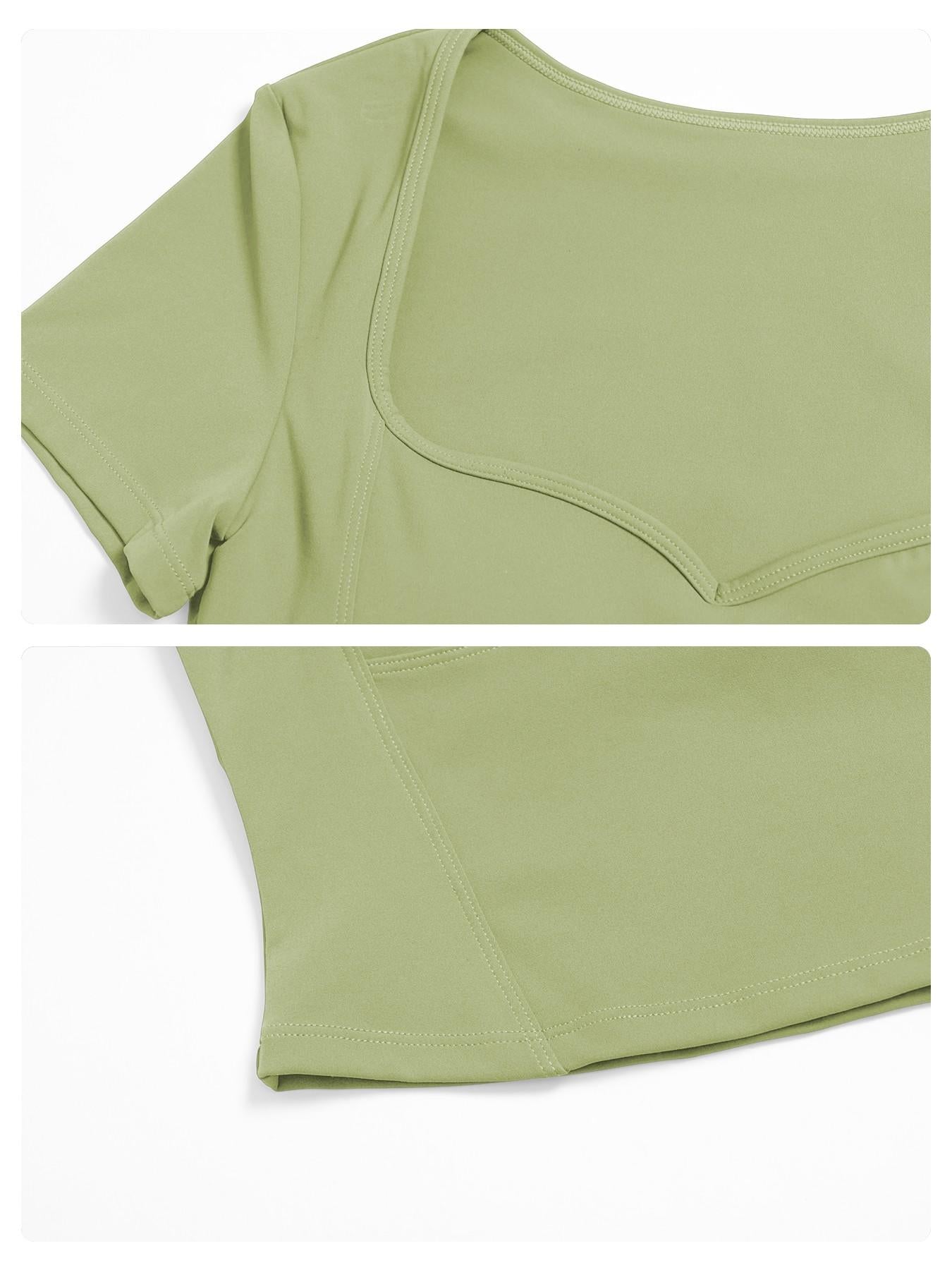 Women's Yoga Set, Naked Feeling Tight-Fitting Fashion Casual Outdoor Running Sports Suit - image 18