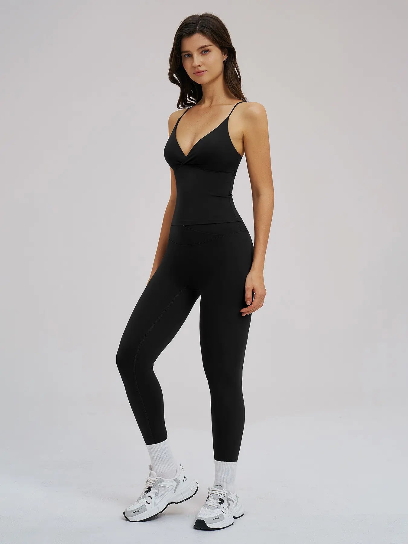 Cross-Border Fleece Lined Sports Set, Performance Activewear - image 4