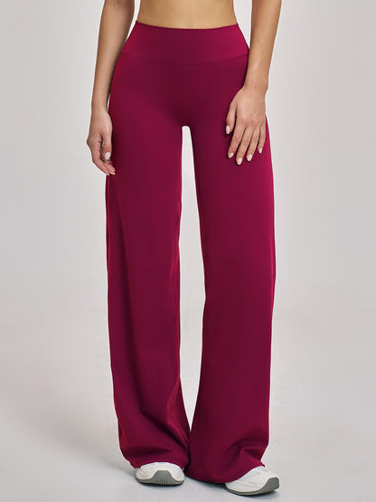 High Waist Flare Leg Yoga Pants, Casual Dance Workout Trousers - image 10
