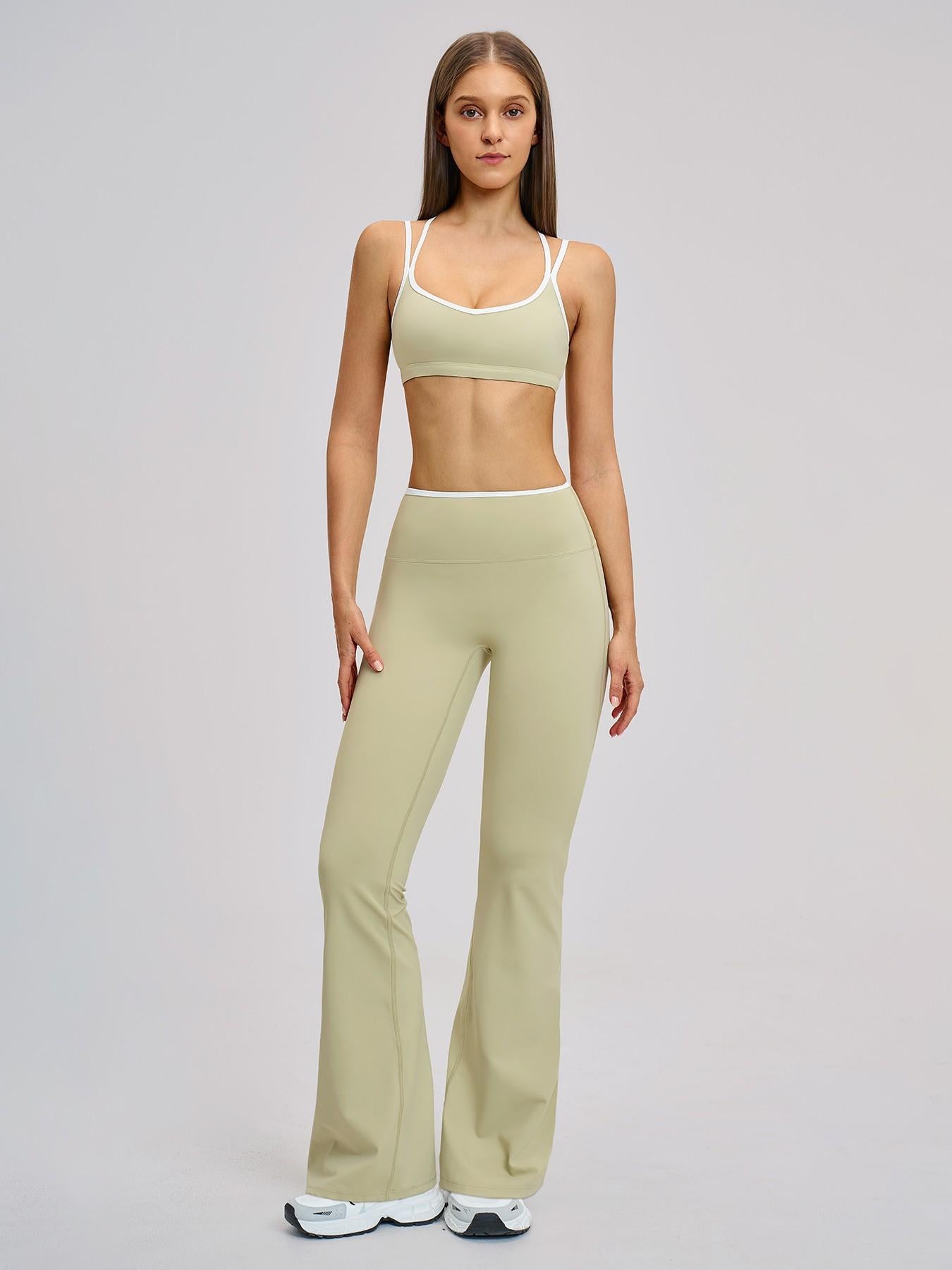 Women's Sporty Yoga Set, Tight-Fitting Backless Design - image 12
