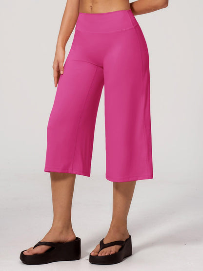 Women's High-Waisted Quick-Dry Loose-Fit Yoga Pants, Breathable Comfortable Athletic Bottoms - image 16