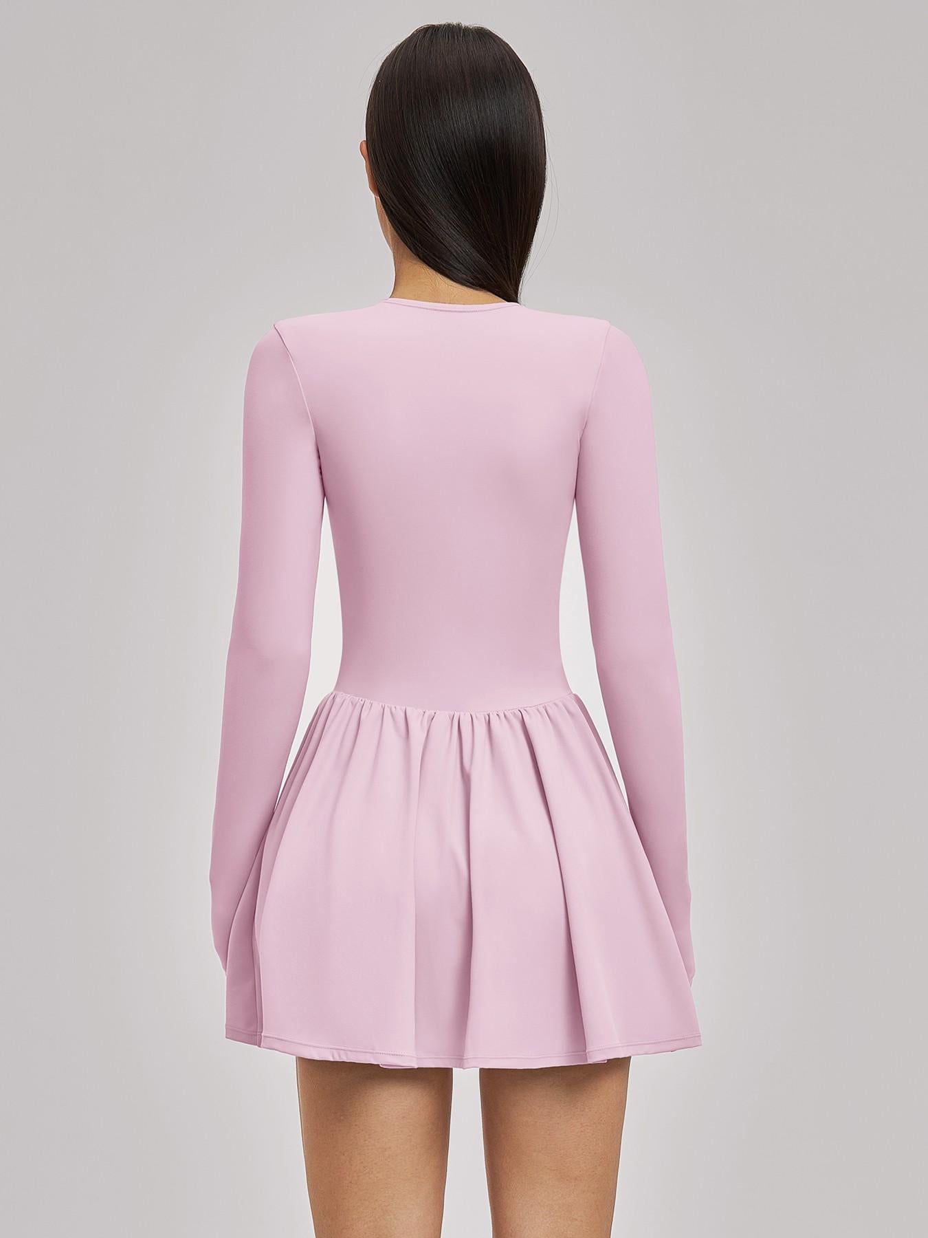Nude Feel Two-Piece Tennis Skirt, Anti-Slip Inner Layer - image 14
