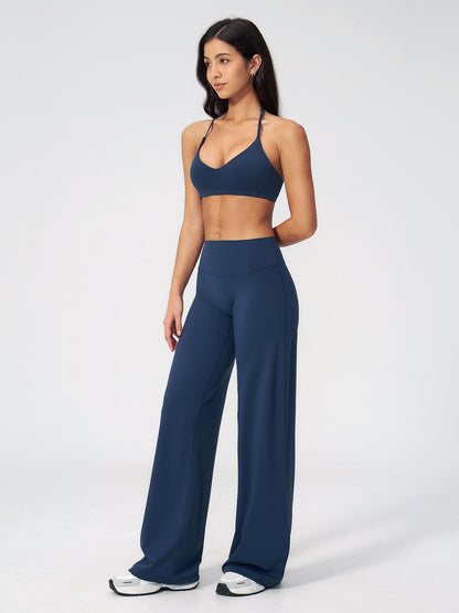 Women's Summer Outdoor Yoga Set, Slim Fit Backless Design - image 15