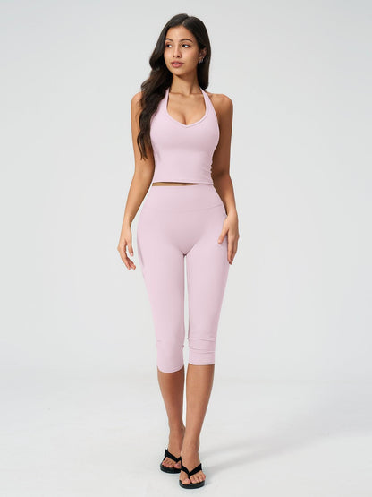 Women's Casual Commuter Tank Top Sports Set, Slim Fit Yoga - image 16