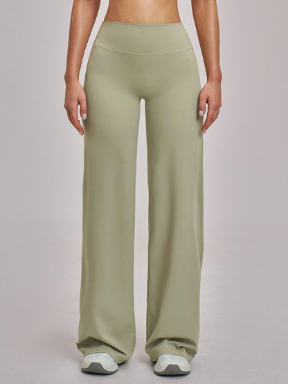 High Waist Flare Leg Yoga Pants, Casual Dance Workout Trousers - image 10