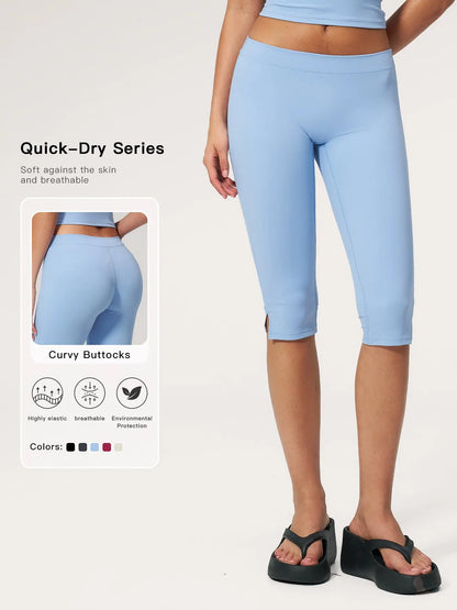 Summer New Yoga Waist Trainer Pants for Women, Butt Lifting Running Sports Short Low Waist… - image 4
