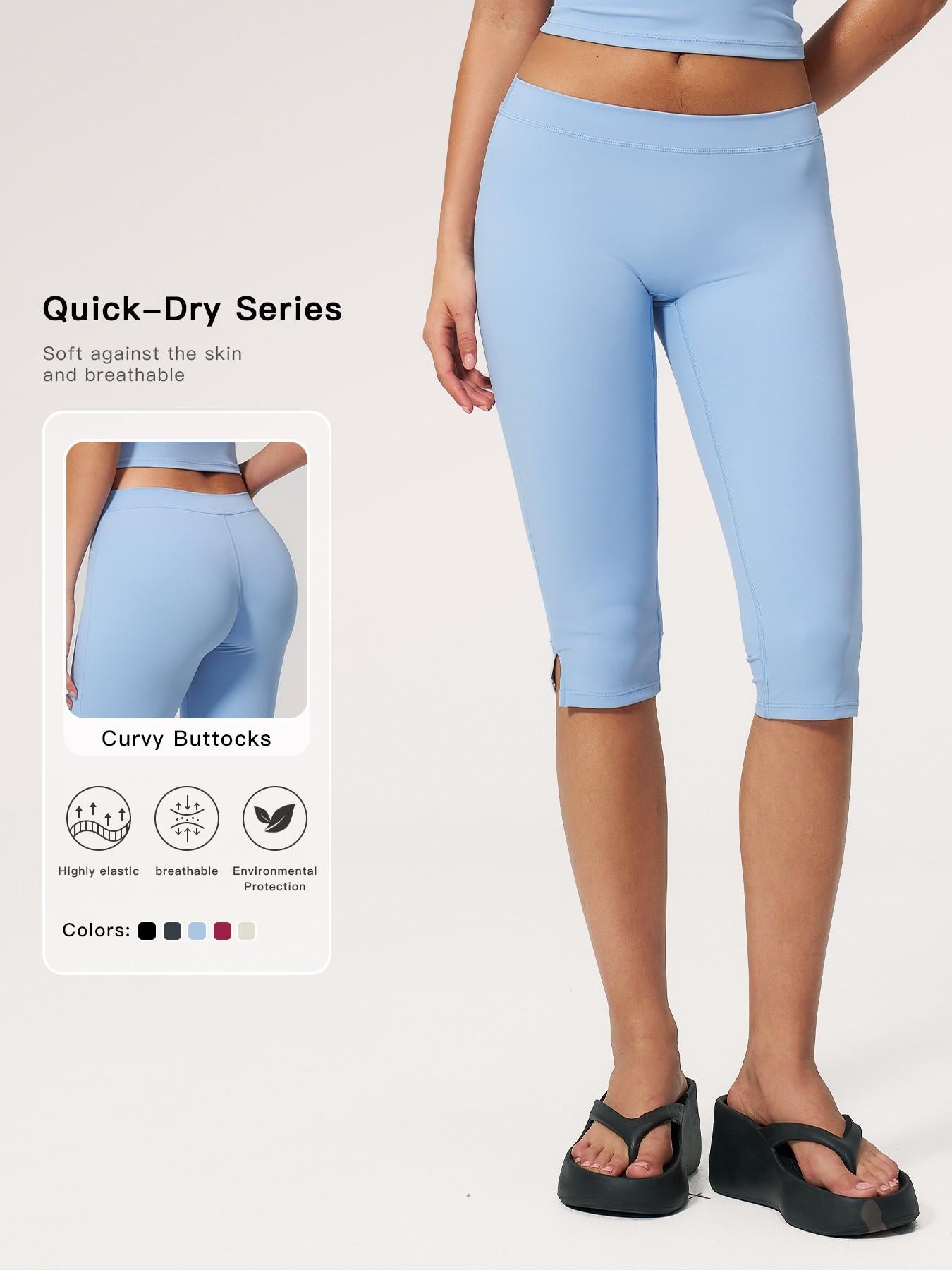 Summer New Yoga Waist Trainer Pants for Women, Butt Lifting Running Sports Short Low Waist… - image 17