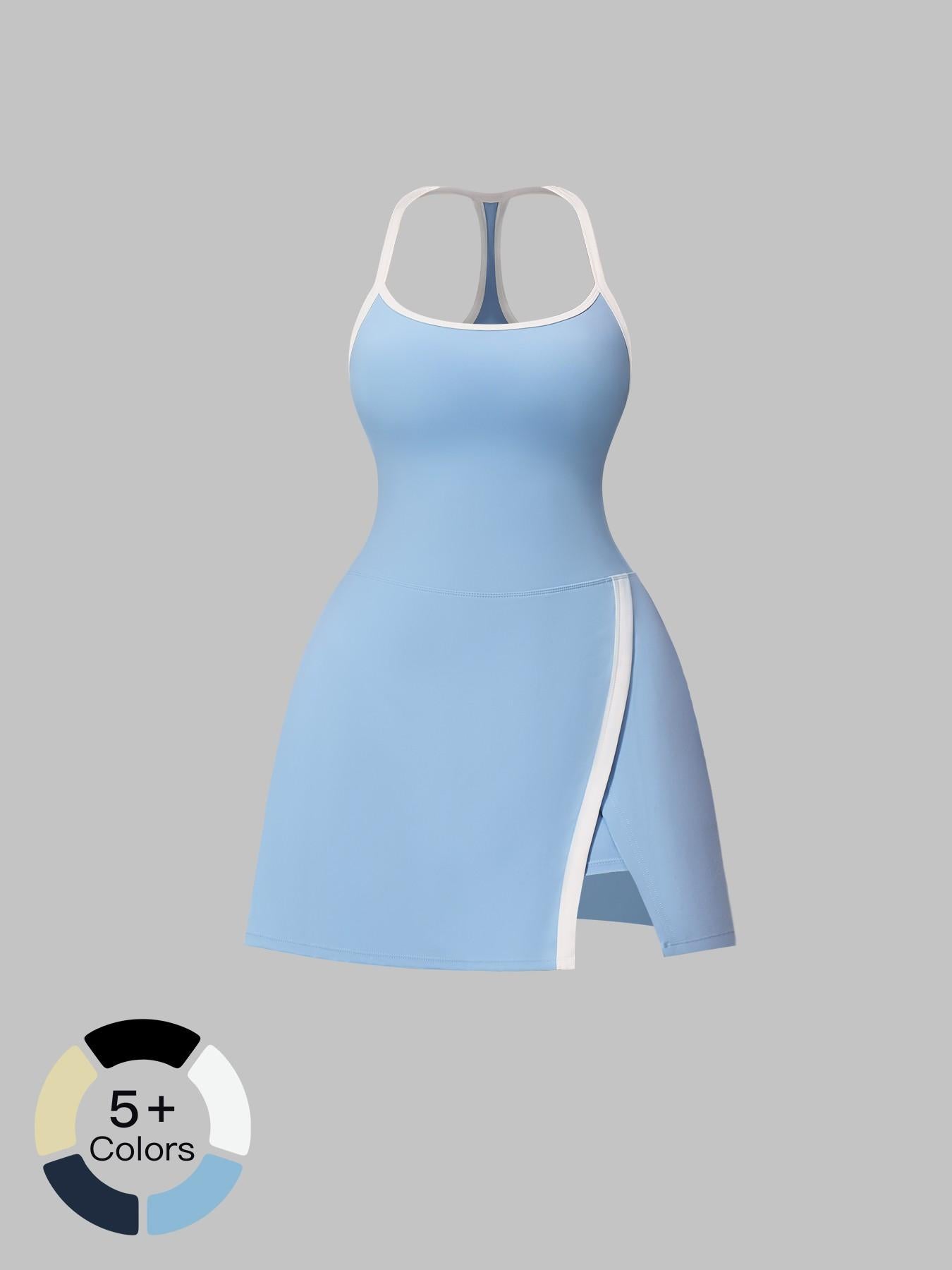 Women's Bare Feel Yoga Dress, Sporty Dress - image 11