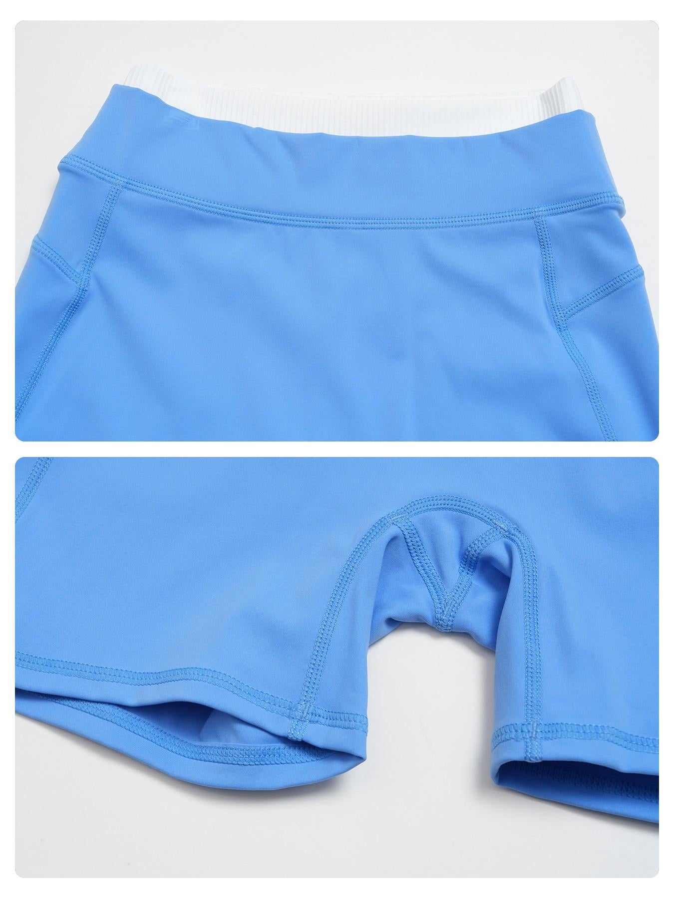 Women's Two-Piece Colorblock Yoga Set, Activewear Set - image 17