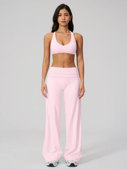 Women's Summer Fashion Yoga Set, Backless Sportswear - image 14
