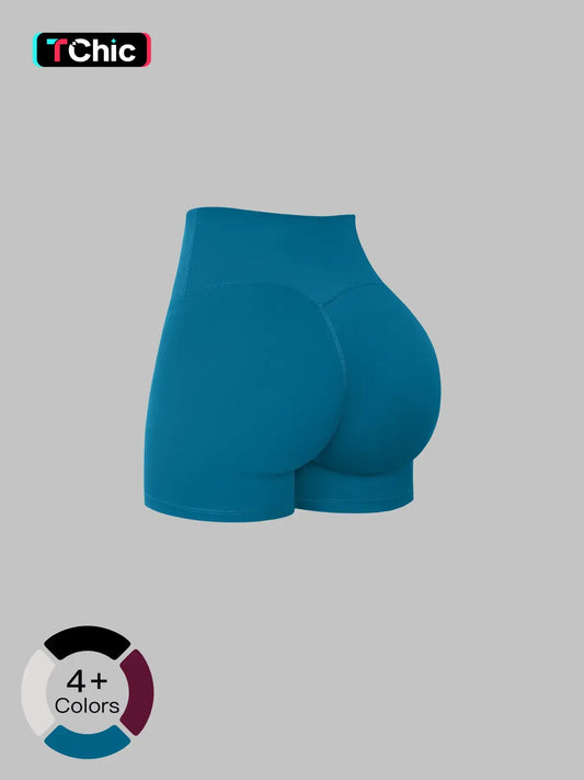 Cross-Border Yoga Shorts for Women, High-Waisted Butt Lifting Tight Fit