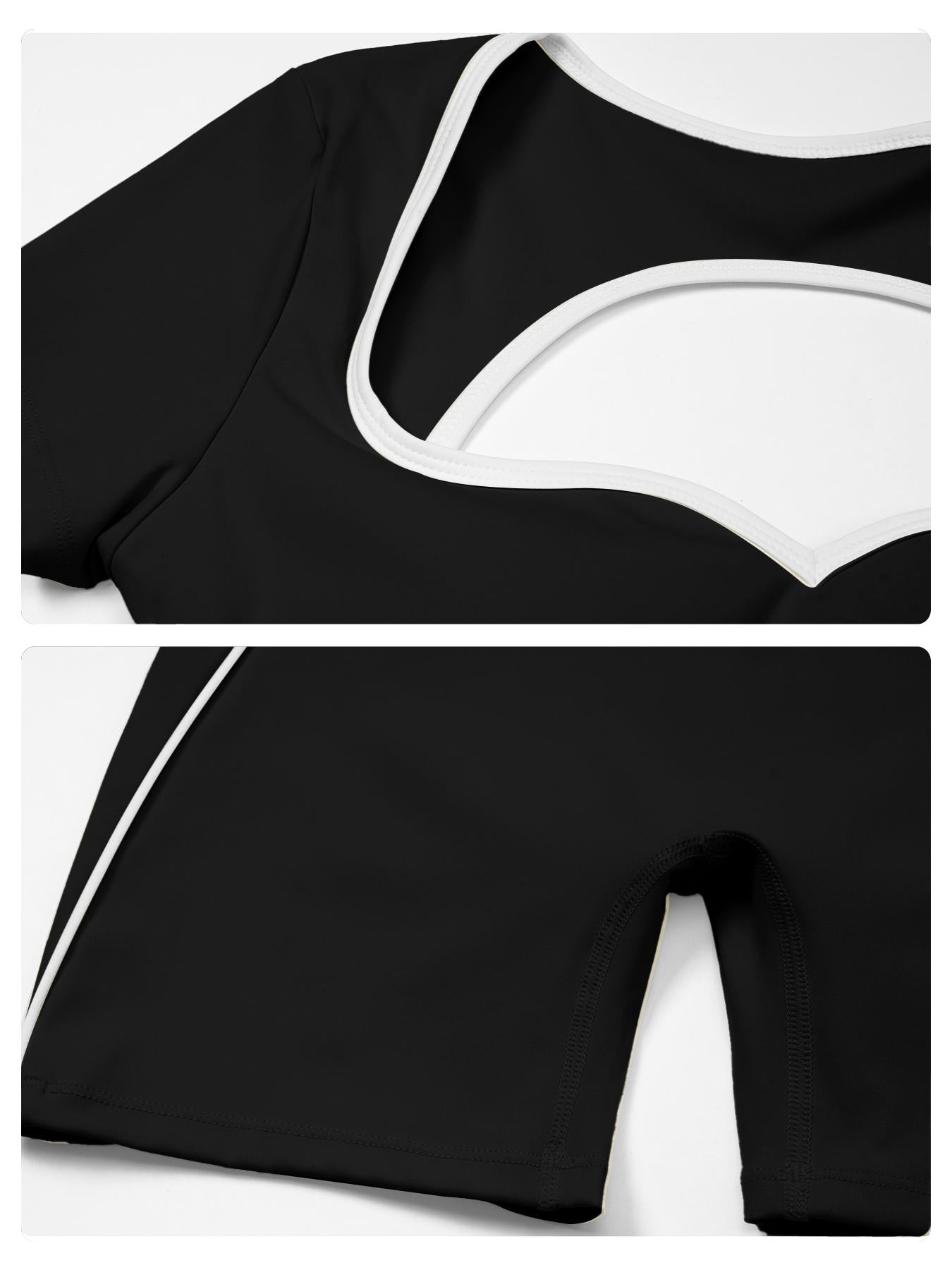 Women's Colorblock Sleeveless Sports Yoga Top, Tight-Fitting Design for Running & Gym Workout - image 17