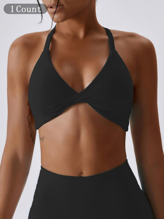 Nude Feel Yoga Sports Bra, Outdoor Running Backless Fitness Lingerie - image 11
