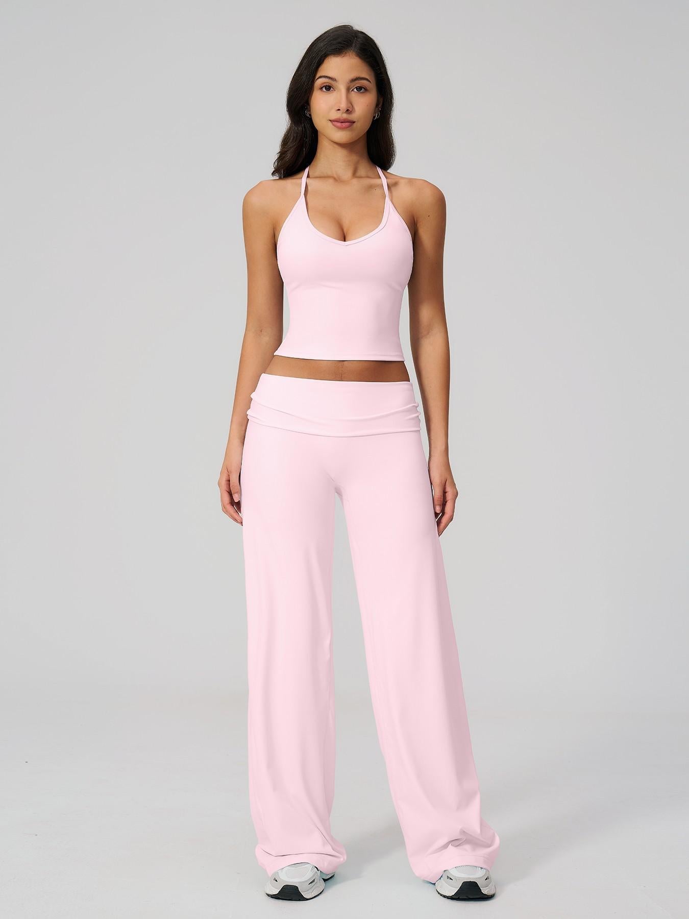 Tight-Fitting Sportswear Set, Comfortable Backless Yoga Co-ord Set - image 14