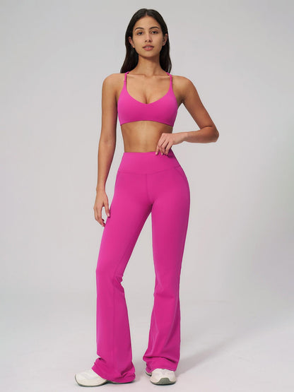 Women's 2-Piece Sports Pants Set Yoga, Running Outfits & Fitness Activewear - image 13