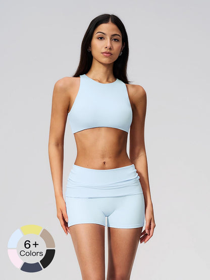 Yoga Set for Women, Tight-Fit Backless Fitness Workout Quick-Dry Yoga - image 13