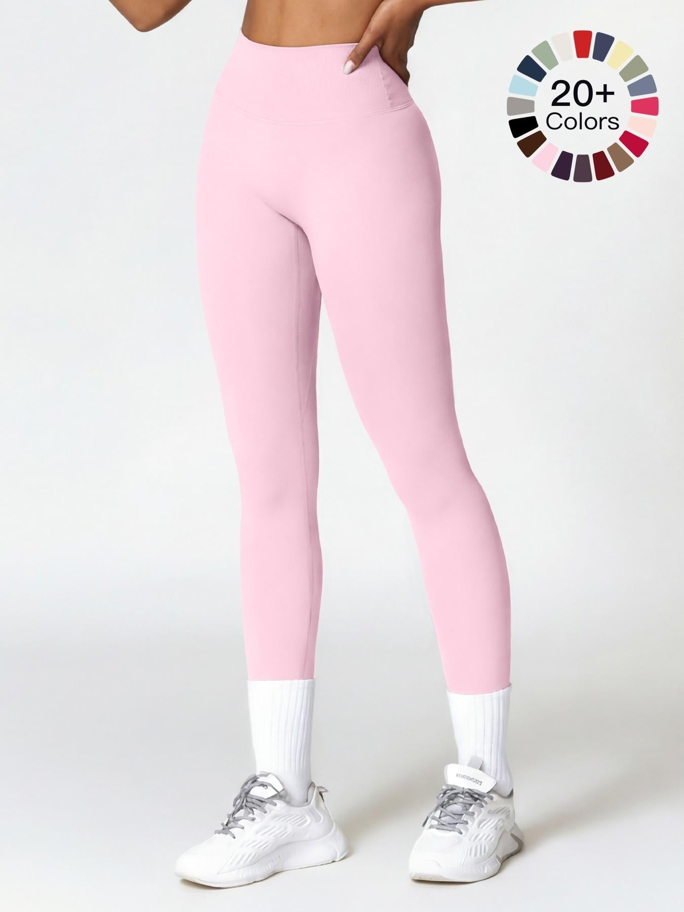 Women's High Waisted Sports Leggings, High Waists Leggings - image 11