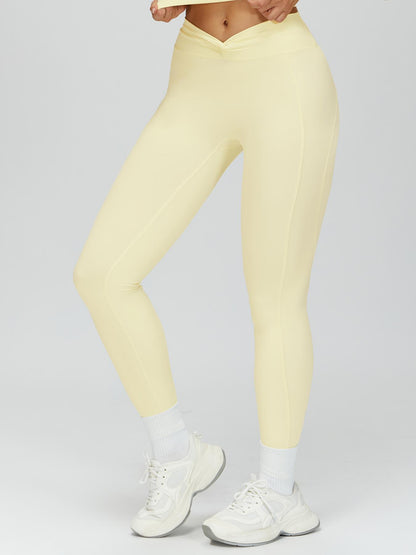 Cross High-Waisted Yoga Pants, Seamless Tight-Fitting Gym Wear - image 10