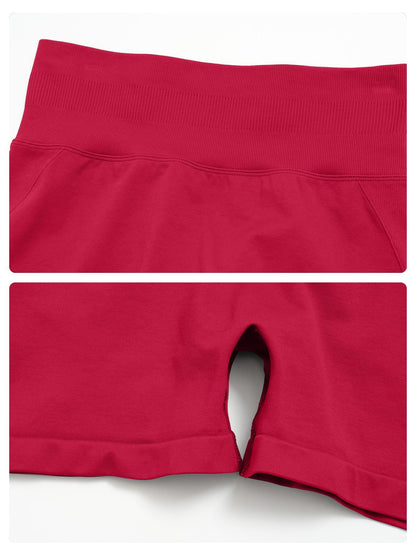 Women's Yoga Set, Halter V-Neck Slimming Lifted Butt Tummy Control - image 16