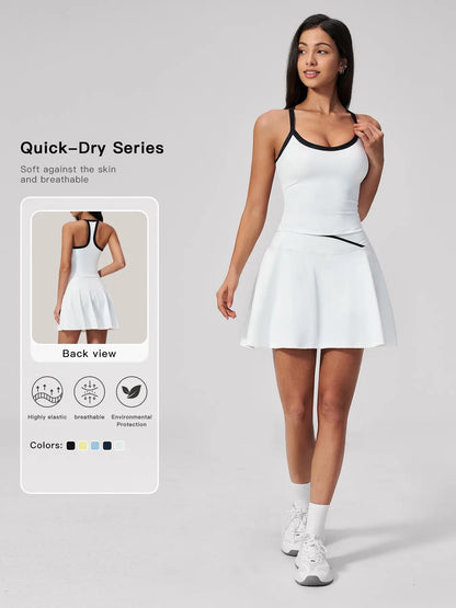 Cross-Border Yoga, Bare Feel Sports Outdoor Short Skirt