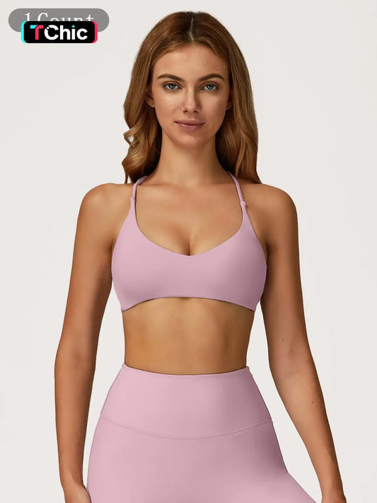 Cloud Sensing Yoga Bra, Exercise Bra